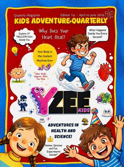 Kids Adventure Quarterly Magazine Cover
