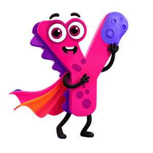 Yzee Kids Y mascot character